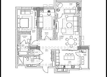 петропавловка кыргызстан: 5 и более комнат, 86 м², Элитка, Готовая ПСО (под самоотделку) — 3