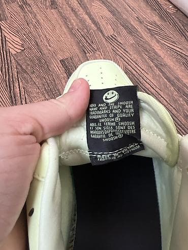 nike: Мужские кроссовки, 42, 42.5, Nike, Б/у, цвет - Зеленый, Самовывоз — 5