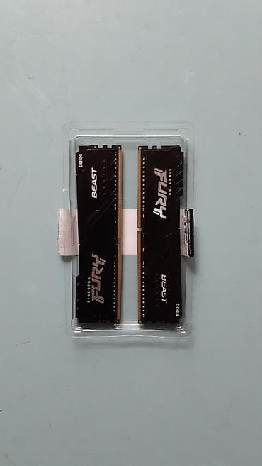 Оперативная память, Новый, Kingston Fury, 32 ГБ, DDR4, 2666 МГц, Для ПК