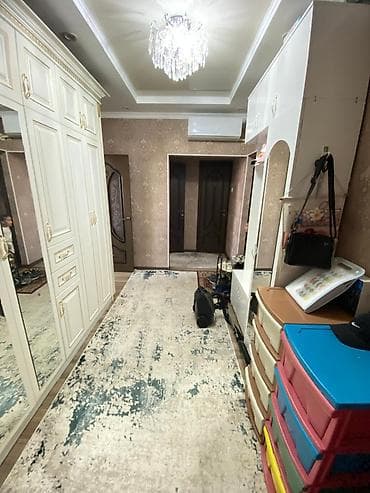 Квартиры: 2 комнаты, 67 м², Кок-Жар ж/м 106 серия, 7 этаж, Евроремонт — 8