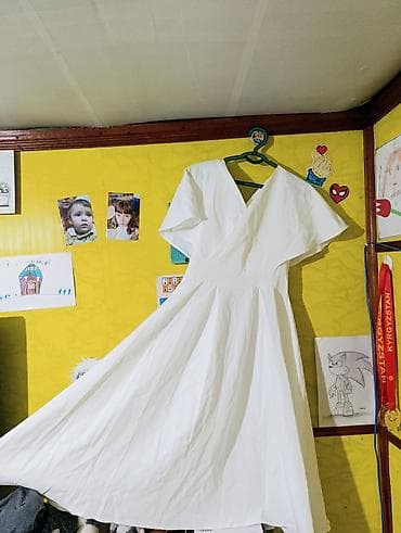 аренда одежда: Повседневное платье, Лето, Короткая модель, 2XL — 8