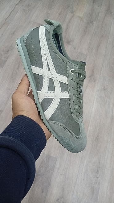 золотой тигр: Кроссовки в ретро‑стиле Onitsuka Tiger Mexico 66. - Материалы — 1