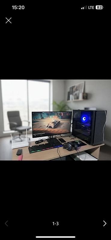 Компьютер, ядер - 8, ОЗУ 32 ГБ, Для работы, учебы, Новый, AMD Ryzen 7, NVMe