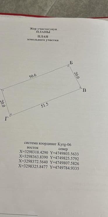 керек кж продажа домов г каракол: 10 соток, Курулуш, Кызыл китеп — 6