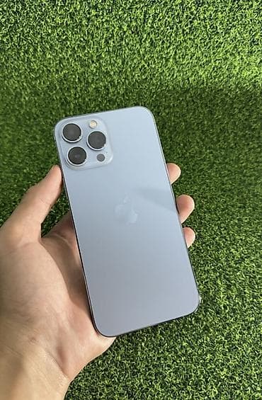 швейлер метал: IPhone 13 Pro Max, Б/у, 256 ГБ, Sierra Blue, 92 % — 3