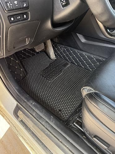 lexus 500: 5D Экокожа Полики Для салона цвет - Черный, Новый, Платная доставка — 9