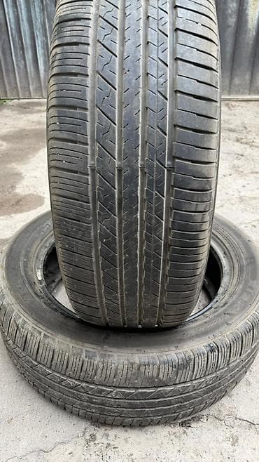 Шины 225 / 55 / R 18, Лето, Б/у, Пара, Легковые, Япония, Bridgestone