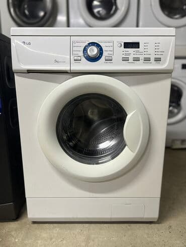 Стиральная машина LG, Б/у, Автомат, До 5 кг, Компактная