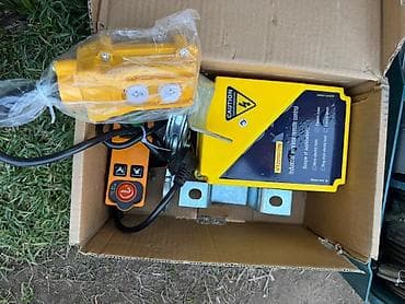 крюки: Лебедка электрическая РА2000 (Русьмаш) 2тонна тросс 25 метр — 3