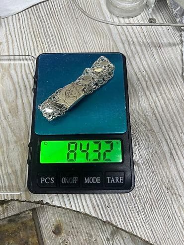 мужская серебро: Серебряные украшения Ручные плетения Цепи и Браслеты в Наличии и под — 1