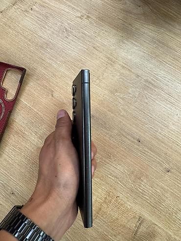 samsun: Samsung Galaxy S24 Ultra, Б/у, 256 ГБ, цвет - Серый, 2 SIM — 5