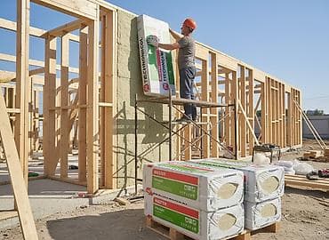 Базальтовый утеплитель, Технониколь, Для кровли, Толщина: 5 см, Плотность: 50 кг/м³ кг/м³, Плиты, Оптом, Новый, Платная доставка