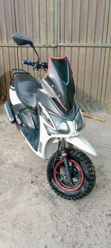 купить двигатель на китайский мотоцикл: Макси-скутер BWS, 150 куб. см, Бензин, Б/у — 3