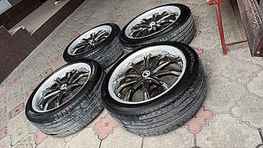ml 55: Колеса в сборе 245 / 40 / R 19, Лето, Б/у, Комплект, Легковые, Литые, отверстий - 5 — 5