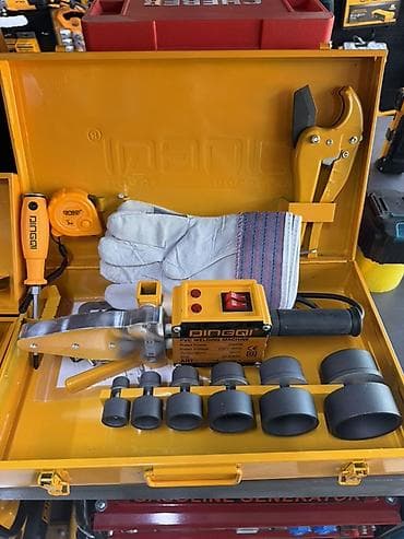 iron: Оригинал Комплект для сварки пластиковых труб DINGQI (PVC Welding — 3