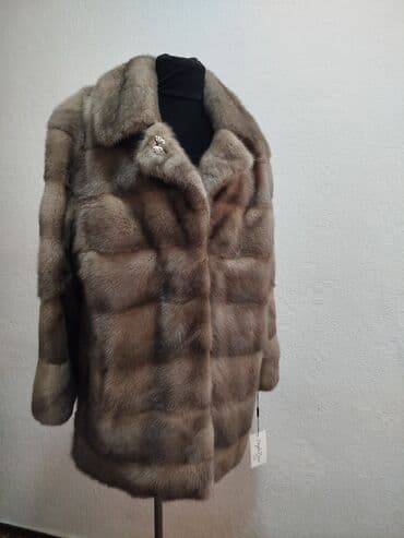 Киреге берилүүчү кийимдер: Шуба, Норка, Тизеден, 4XL — 5