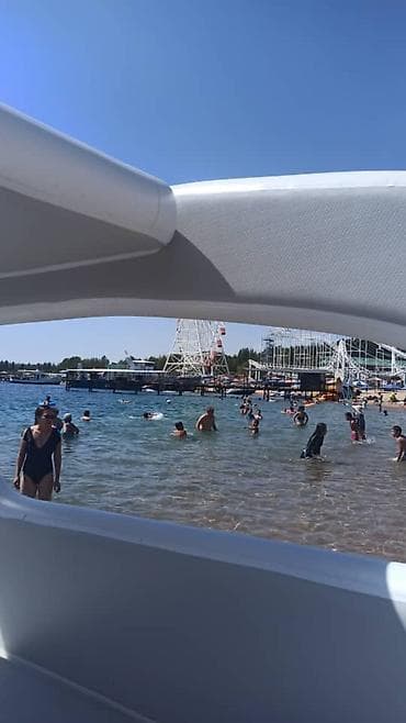 купить гидропонику: Надувной плавучий остров/плот с тентомАьалы жакшы Мотору жакшы Жаны — 1