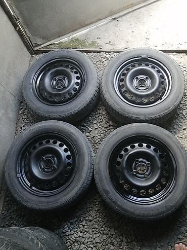Дөңгөлөктөр монтажда 185 / 65 / R 15, Жай, Комплект, Жеңил унаалар, Куйма, тешиктери - 4 lalafo.kg да Дөңгөлөктөр монтажда 185 / 65 / R 15, Жай, Комплект, Жеңил унаалар, Куйма, тешиктери - 4