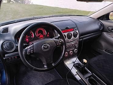Унаа: Mazda 6: 2003 г., 2.3 л, Кол менен иштөөчү, Бензин, Седан — 6