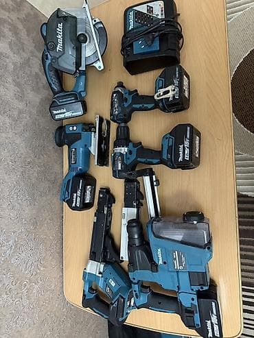 Инструменттер: Набор аккумуляторного инструмента Makita LXT 18V Состав: - — 1