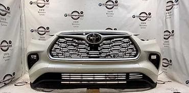 highlander 2008: Бампер Toyota, Б/у, Аналог — 1