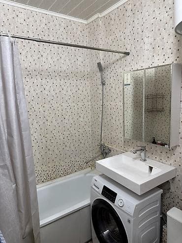 бишкек квартира 1 комнат: 1 комната, 44 м², 106 серия, 7 этаж, Косметический ремонт — 4
