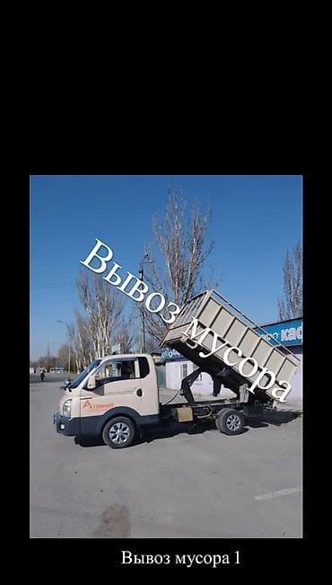 услуги вывоза мусора: Заказать Хендай портер, Вывоз строй мусора, Другие опции — 1