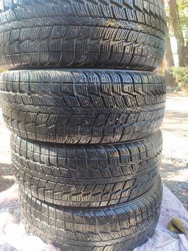 шины на уаз: Шины 235 / 60 / R 16, Зима, Б/у, Комплект, Вьетнам — 1