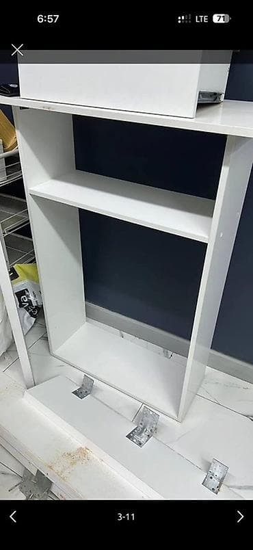 куплю мебель для офиса: Комплект офисной мебели, ДСП, цвет - Белый — 3