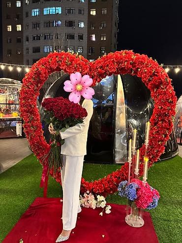 Роскошный букет из 45шт метровых роз😍 Большие бутоны, собрано красиво