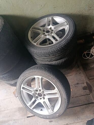 шины бу бишкек оптом: Дөңгөлөктөр монтажда 205 / 50 / R 17, Жай, Комплект, Жеңил унаалар, Куйма, тешиктери - 5 — 5