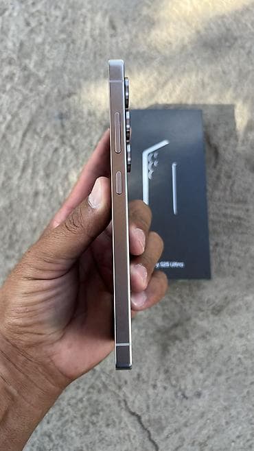 черные часы: Samsung Galaxy S25 Ultra, Б/у, 512 ГБ, цвет - Черный, 1 SIM, eSIM — 7