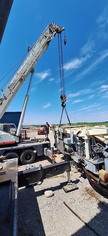 ремонт кран: Стрела 45 м, 75 т — 2