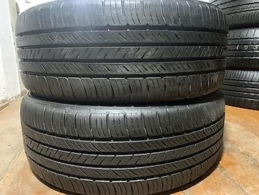 бетон кесебиз: Шиналар 225 / 55 / R 18, Жай, Колдонулган, Жуп, Жеңил унаалар, Корея, Kumho — 6