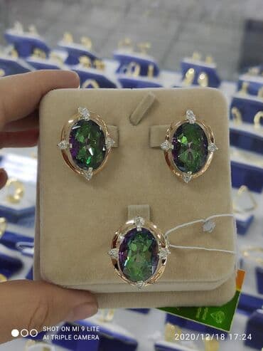 свадебные платья от производителя: Набор украшений, Проба 925, Женские, Новый — 1