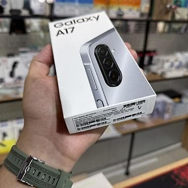Samsung Galaxy A17, 128 ГБ, түсү - Күмүш, 2 SIM