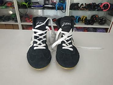 100% кожаные борцовки ASICS в спортивном магазине SPORTWORLDKG