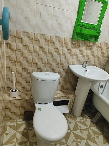 квартира 104 серии бишкек: 1 комната, 33 м², 5 этаж, Старый ремонт — 5