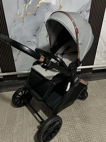 коляска из европы: Коляска, цвет - Черный — 3