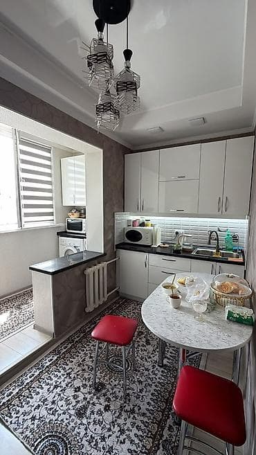 1 комната, 36 м², Тунгуч мкр 106 серия улучшенная, 9 этаж, Евроремонт — 6