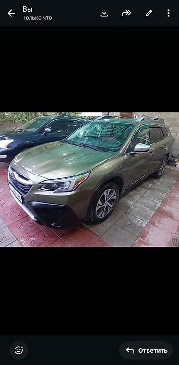 Subaru: Subaru Outback: 2021 г., 2.5 л, Вариатор, Бензин, Кроссовер — 2