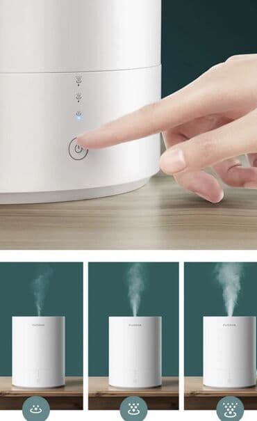 очиститель и увлажнитель воздуха 2 в 1: Увлажнитель воздуха FH 9207 Модель: FH 9207 Бренд: FLYCO Площадь — 2