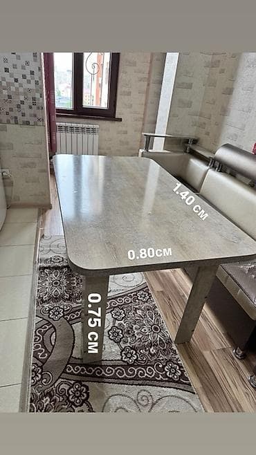 дамский стол: Стол для зала, Б/у, Не раскладной, Прямоугольный — 3