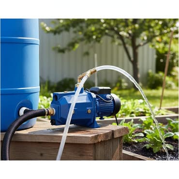 Самовсасывающий поверхностный насос (джет-насос) для чистой воды