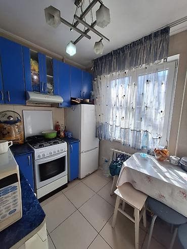 flat osh: 3 комнаты, 58 м², 104 серия, 1 этаж, Косметический ремонт — 4