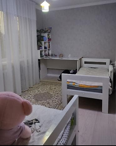 Детская односпальная кровать, Б/у, Для девочки, Для мальчика, С матрасом, Дерево, Самовывоз