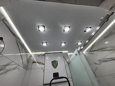 Натяжной потолок Глянцевое Монтаж