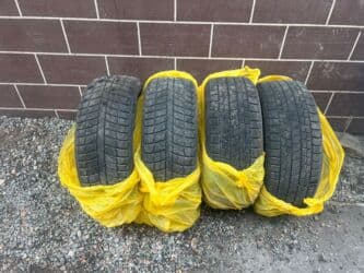 зимние шины матиз: Шины 225 / 50 / R 17, Зима, Б/у, Комплект, Легковые, Китай — 1