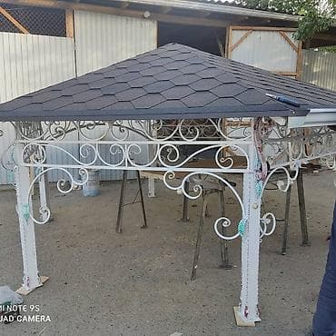 красска ворот: Беседка 3 x 3 x Металл — 3