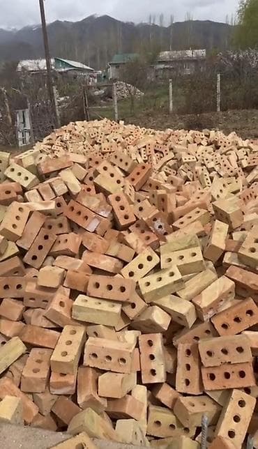 арболитовый блок: Пустотелый, дырчатый, Жженый кирпич, Одинарный, 250×120×65 — 1